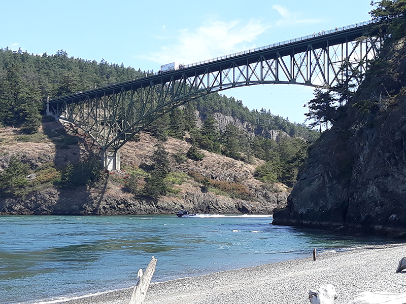 Deception Pass bridge.