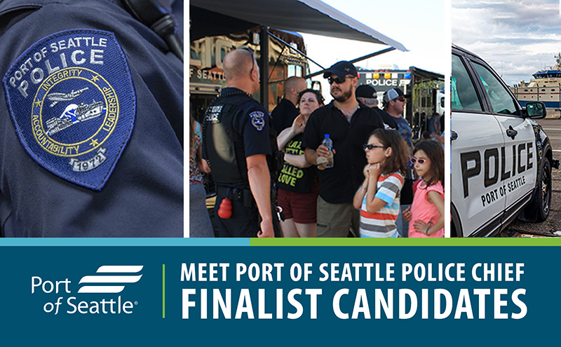 Meet Port of Seattle Police Chief Finalists.