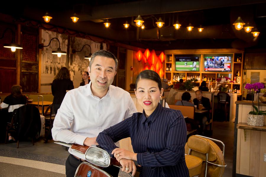 Daniel Nguyen and Katherine Lam.
