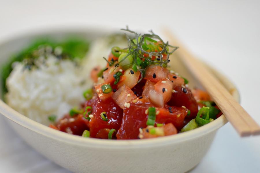 Poke bowl.