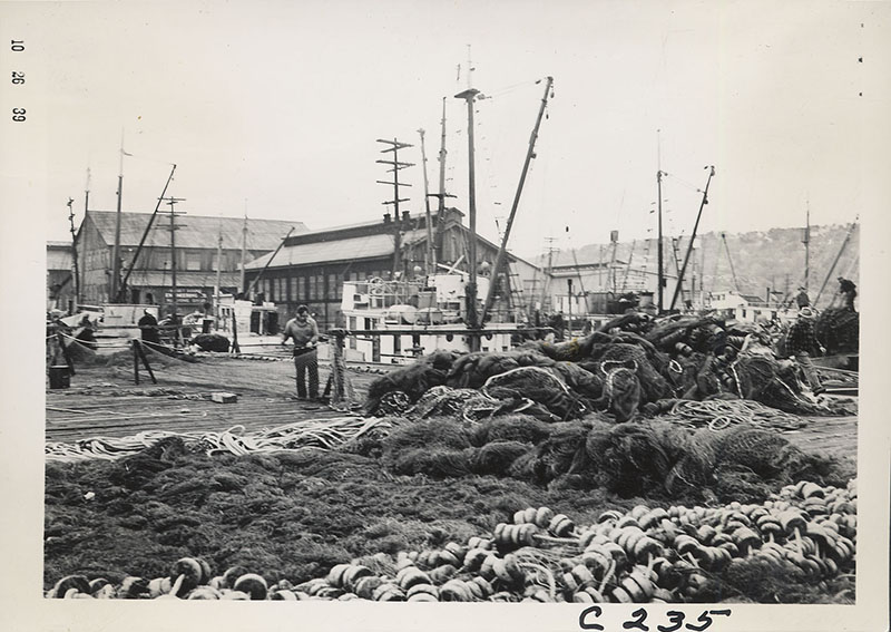 Historic photo of the Ship Supply Building