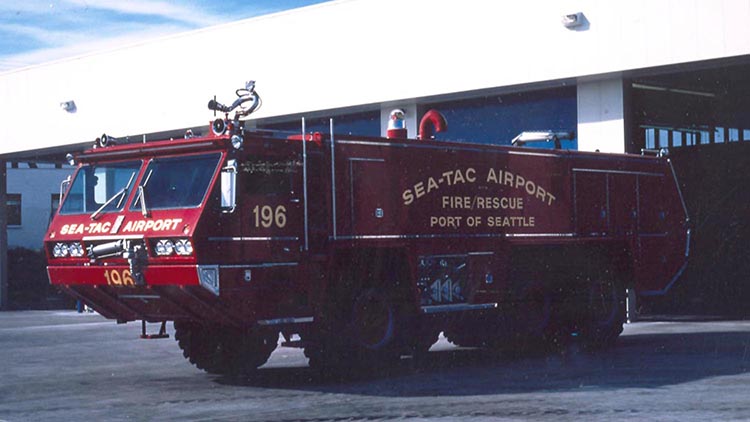 First ARFF Truck.