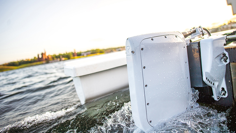 Pure Outboard motor.