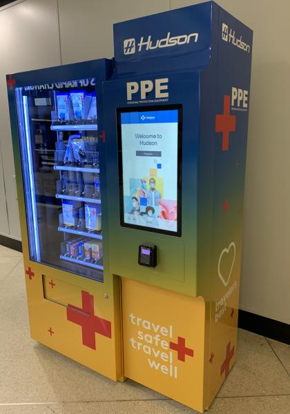PPE vending machine.