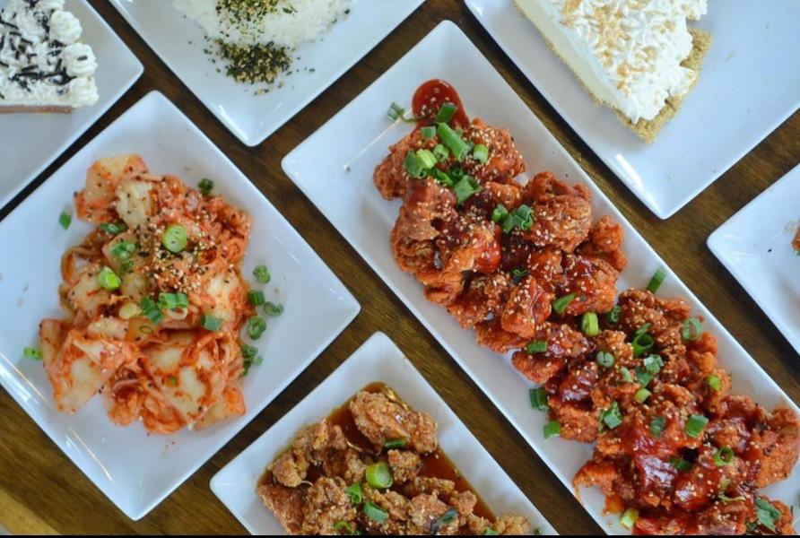 Poke to the max dishes.