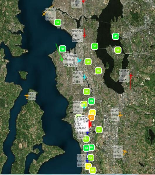 PublicVue Online Aircraft Flight Tracking System