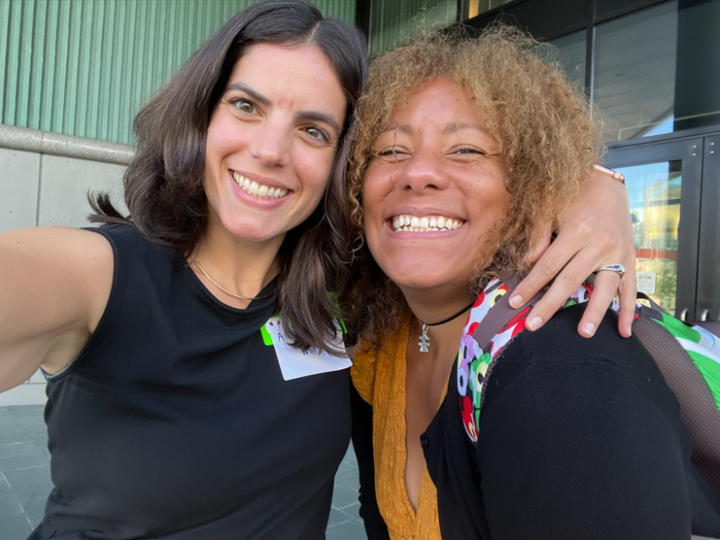 Alison Tierney from WSP and Karla