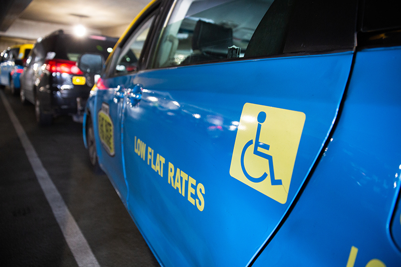 Accessible taxis.