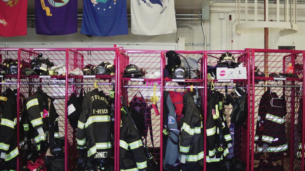 Port of Seattle fire department gear.