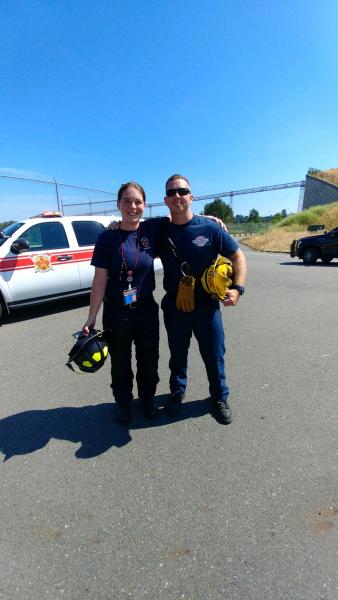 Port of Seattle female firefighters.
