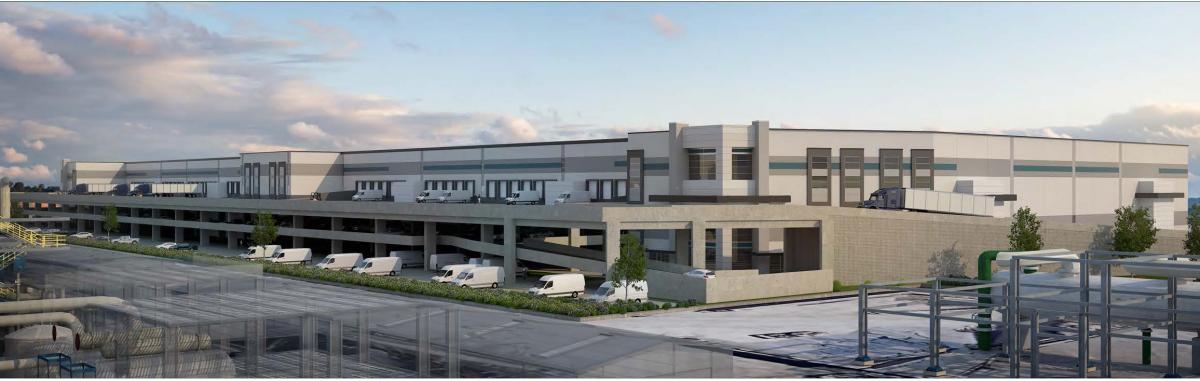 Rendering of the future facility at Terminal 106.