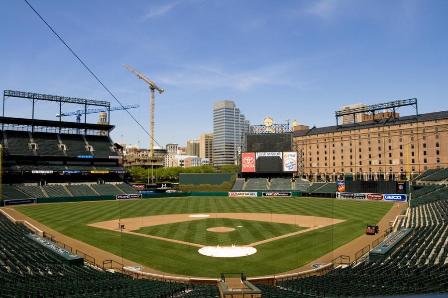 Camden Yards warehouse.
