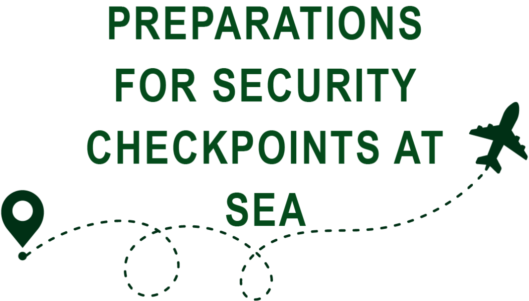 Preparations for Security checkpoints at SEA