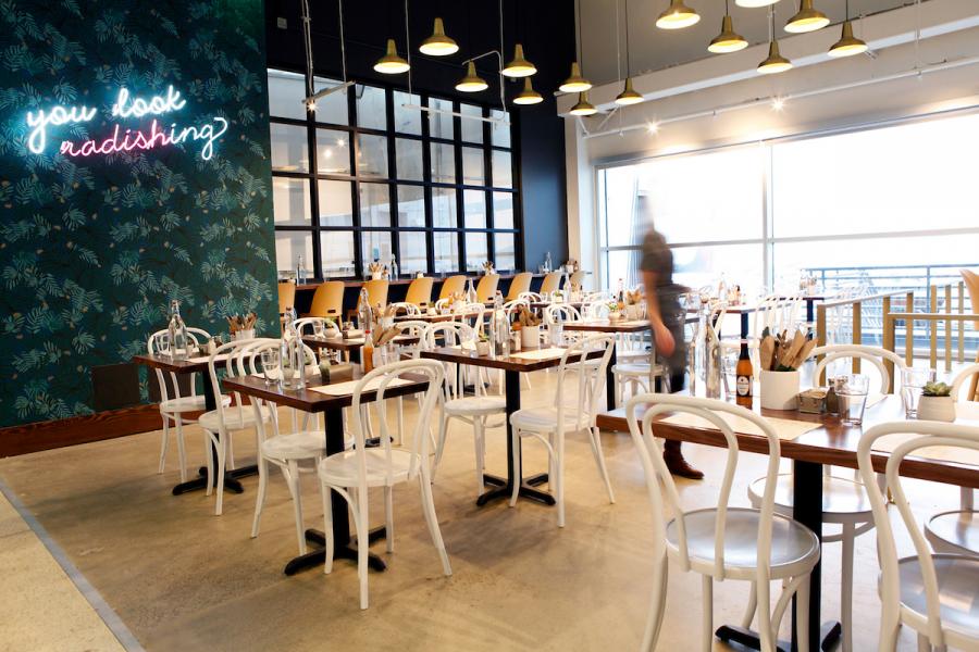 Floret restaurant.