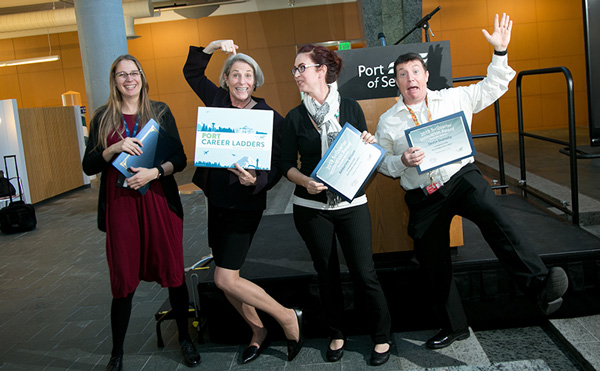 Honorable mention Port Career Ladder Team.