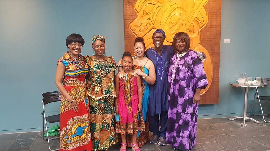 Participants in the Port of Seattle's Juneteenth event.