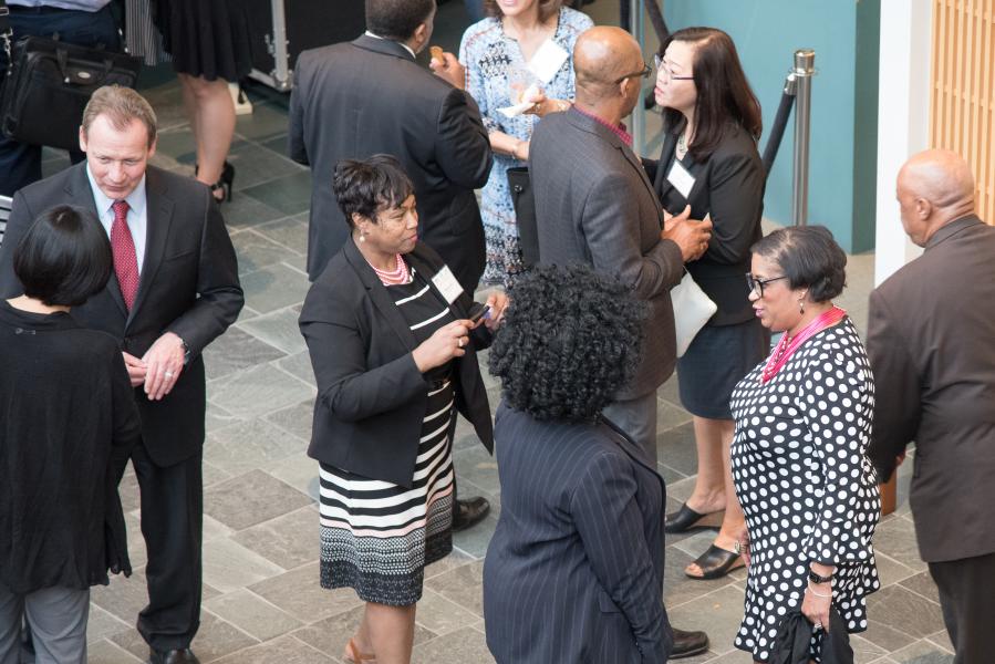 Minority business owners at the Port of Seattle.