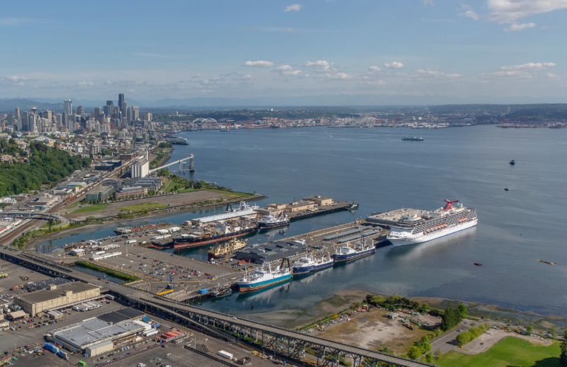 Terminal 91 aerial.