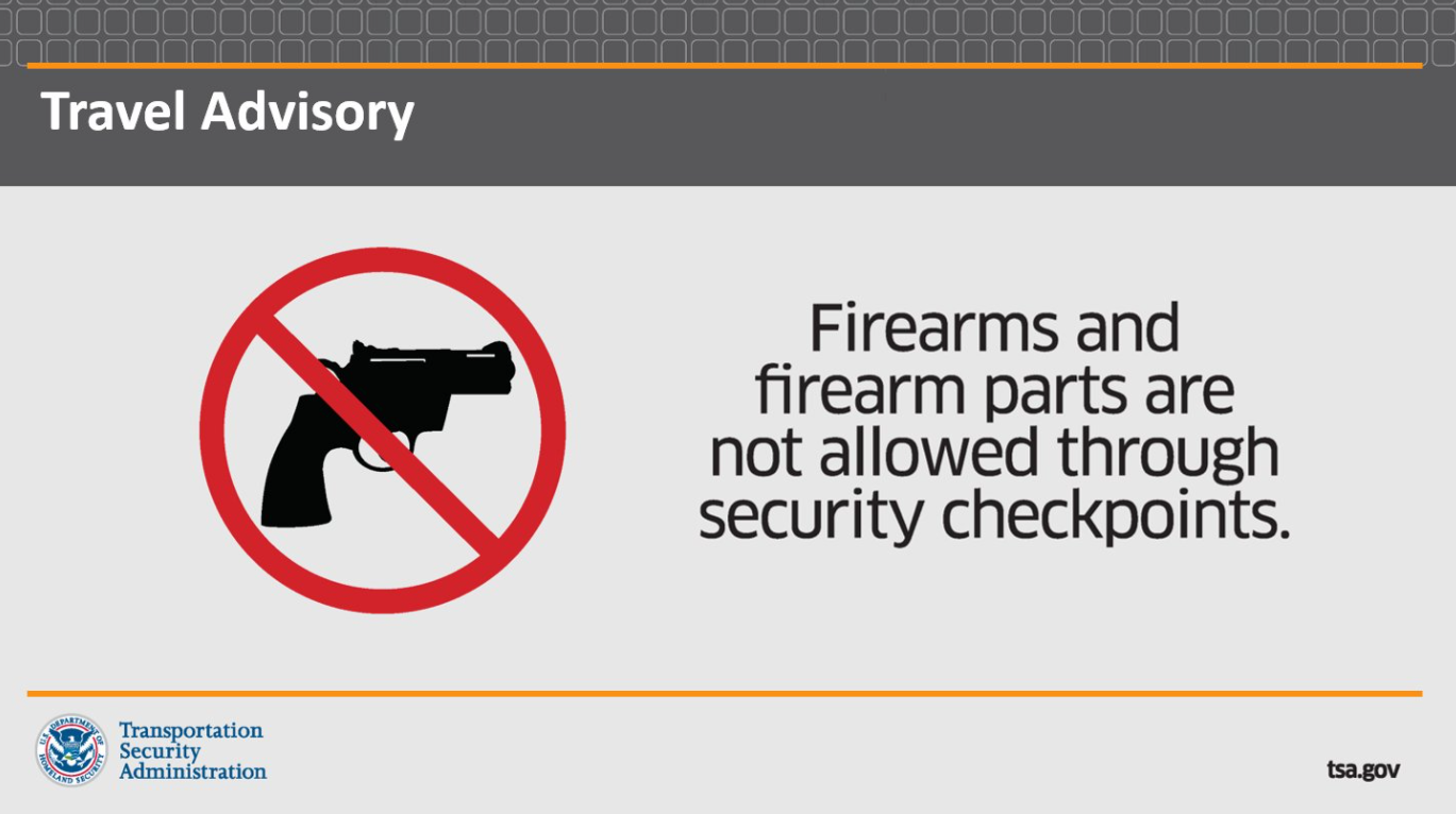 Transporting Firearms and Ammunition (TSA Website)
