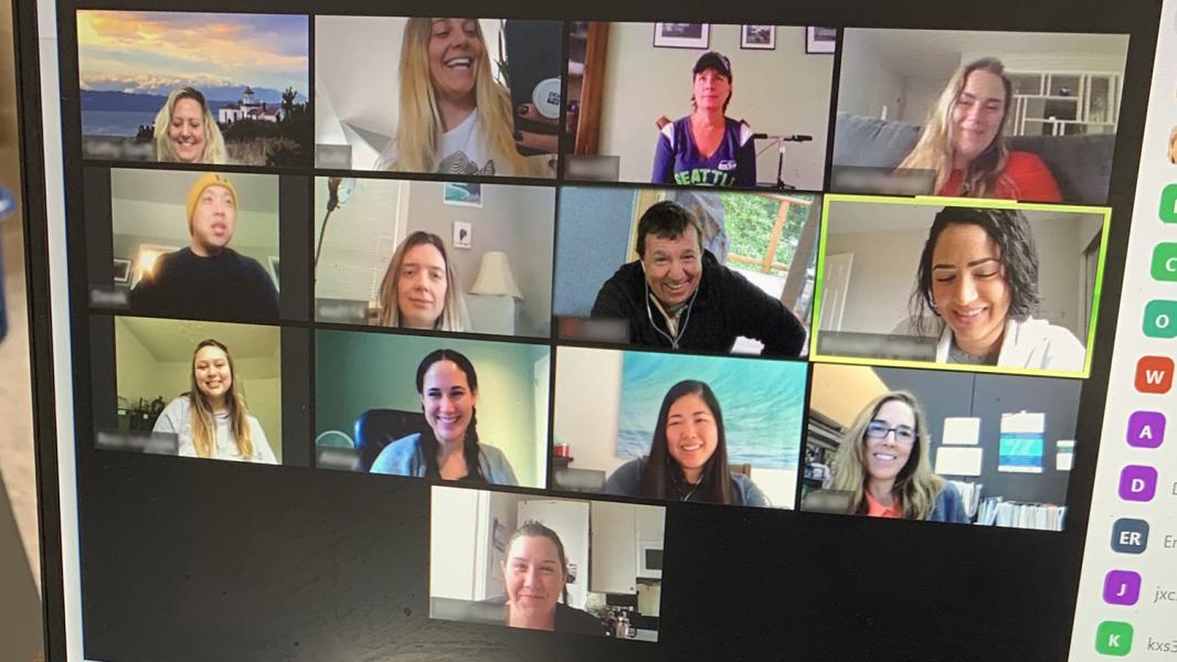 Virtual meeting.