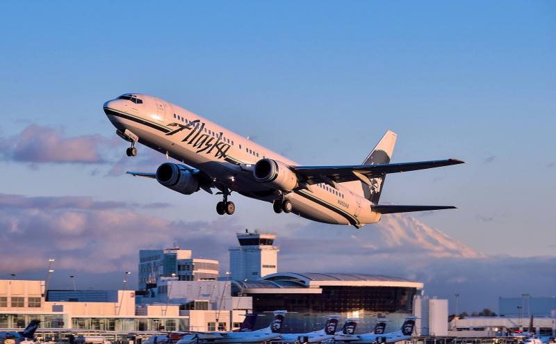 Alaska Airlines Flying out of SEA Airport