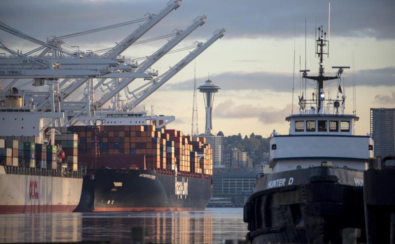 Puget Sound Maritime Scene