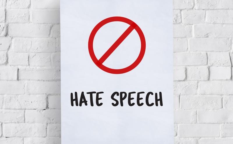 No Hate Speech Here image