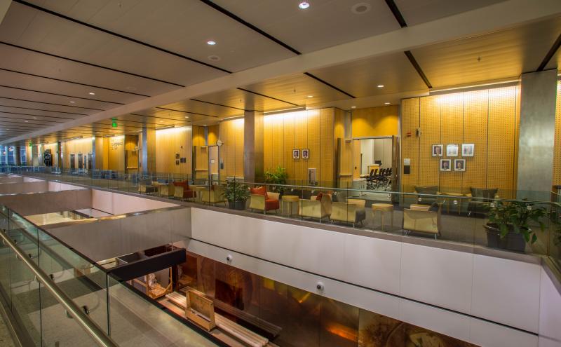 The Conference Center from the top of the Mezzanine stairs