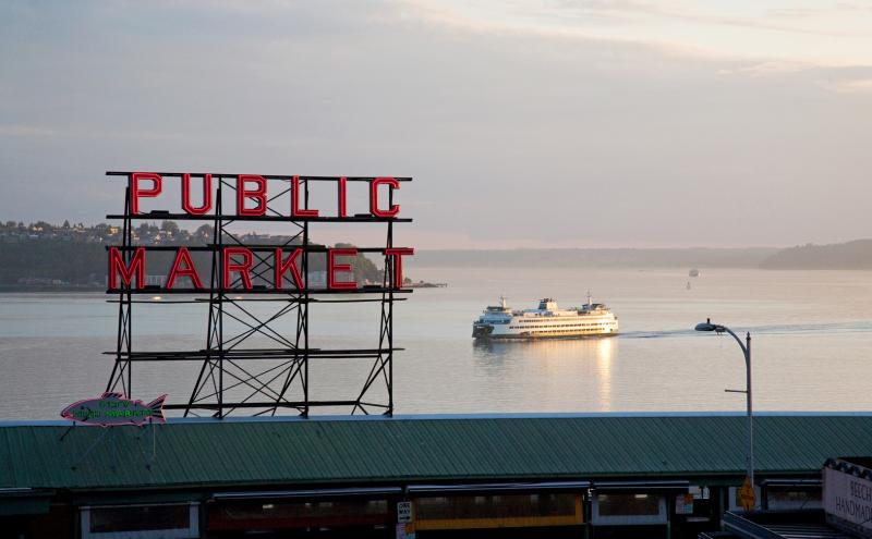 Pike Place Market.