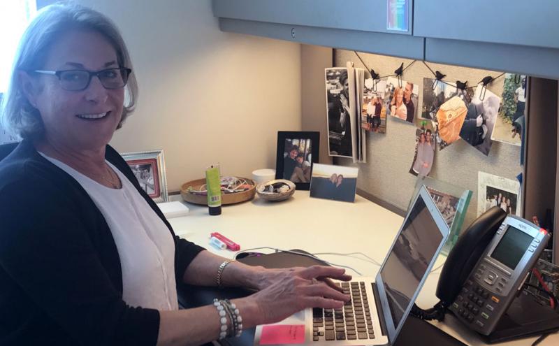 Portrait of Elizabeth Leavitt, Senior Director of Environment and Sustainability at the Port of Seattle