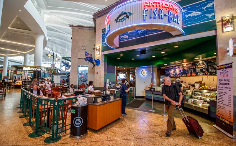 Anthony's Fish Bar at Sea-Tac Airport.