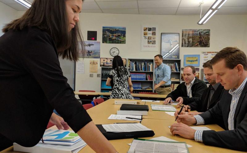 Judges at Raisbeck Environmental Challenge.