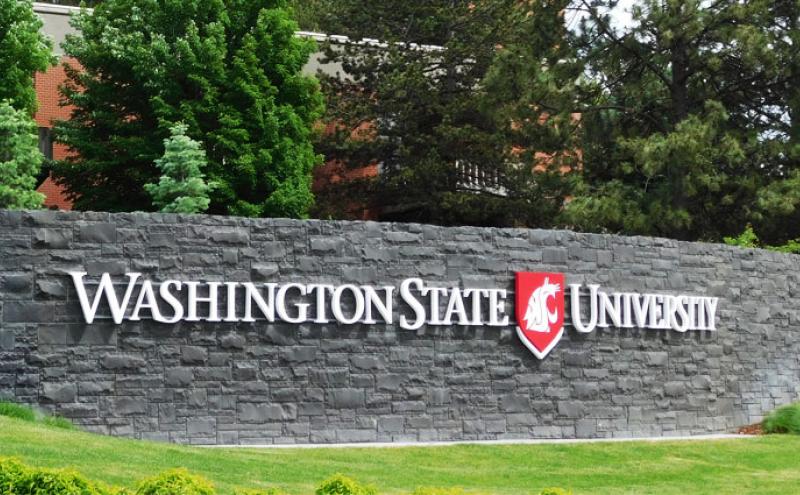 Entrance to Washington State University.