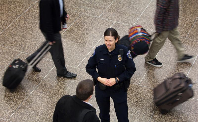 Port of Seattle Police officer.