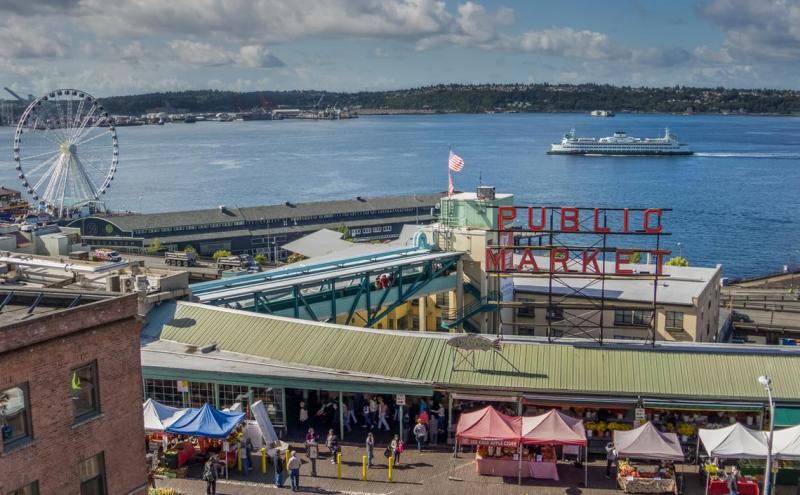 Pike Place Market.