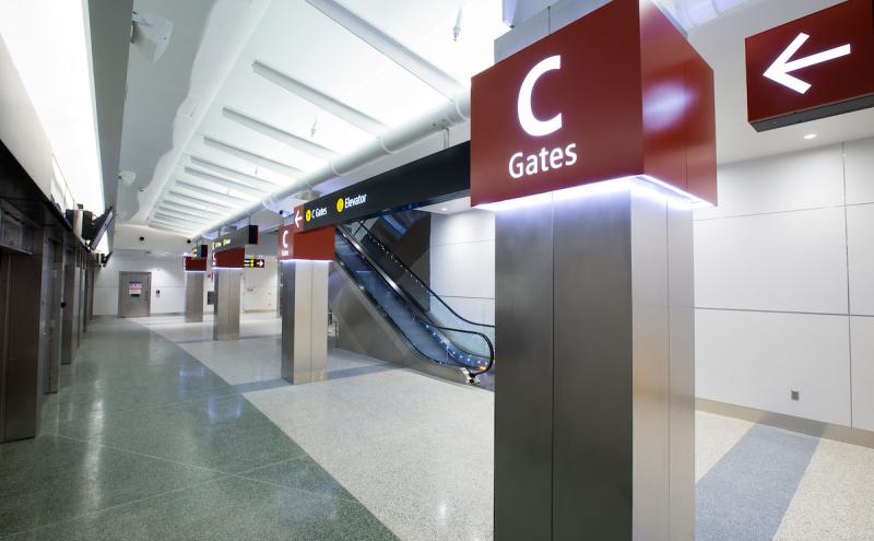 Concourse C station STS level upgrade complete