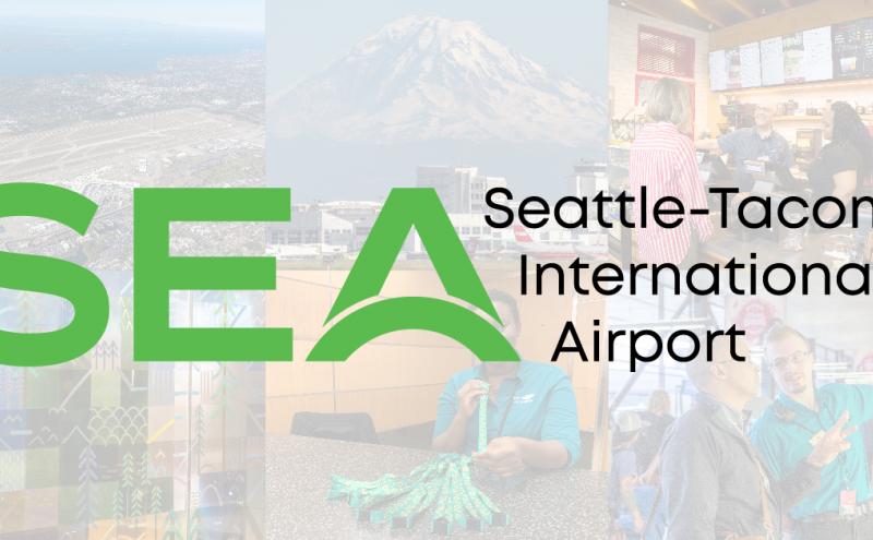 SEA Airport Brand.