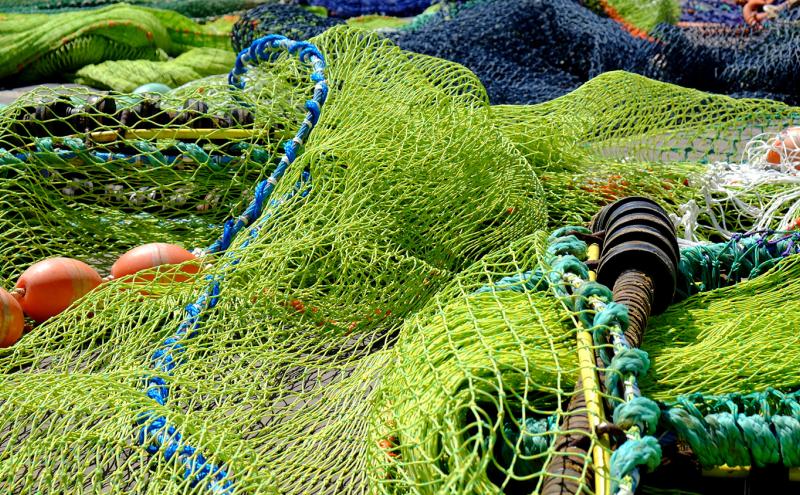 Fishing nets.