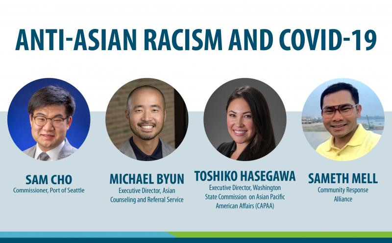 Participants in a Port of Seattle webinar.