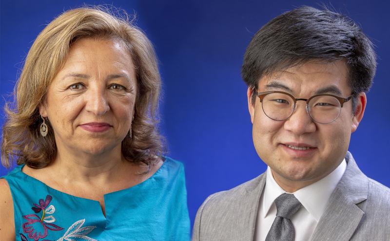 Bookda Gheisar and Sam Cho.