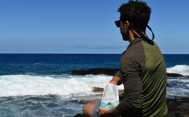OneForNeptune founder Nick Mendoza in Hawaii.