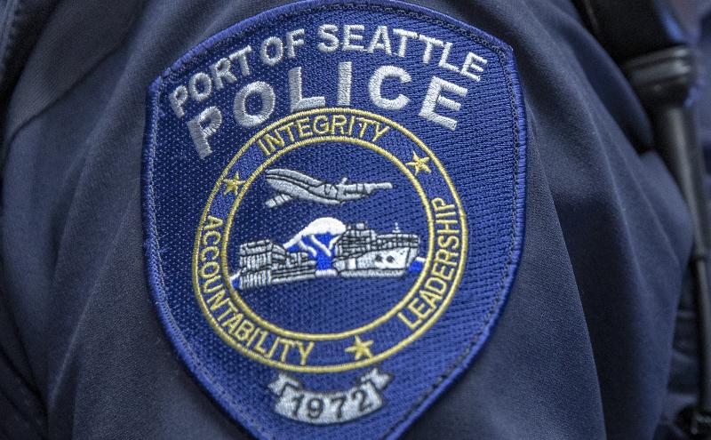 Port of Seattle police badge.