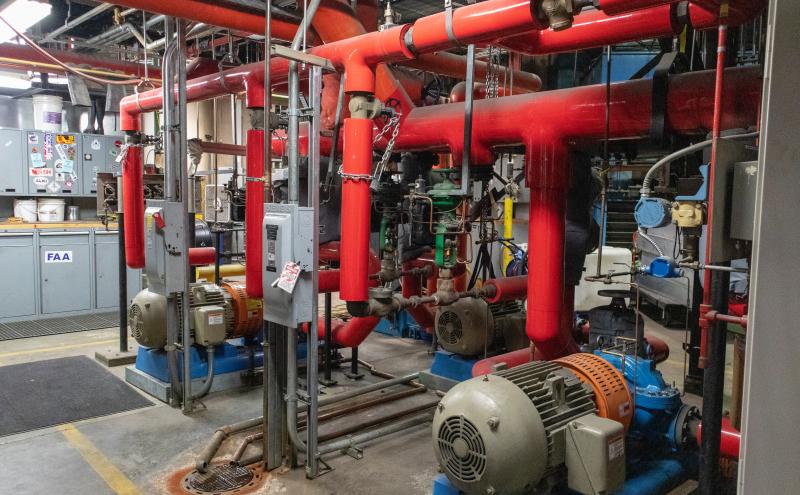 SEA Boiler room.