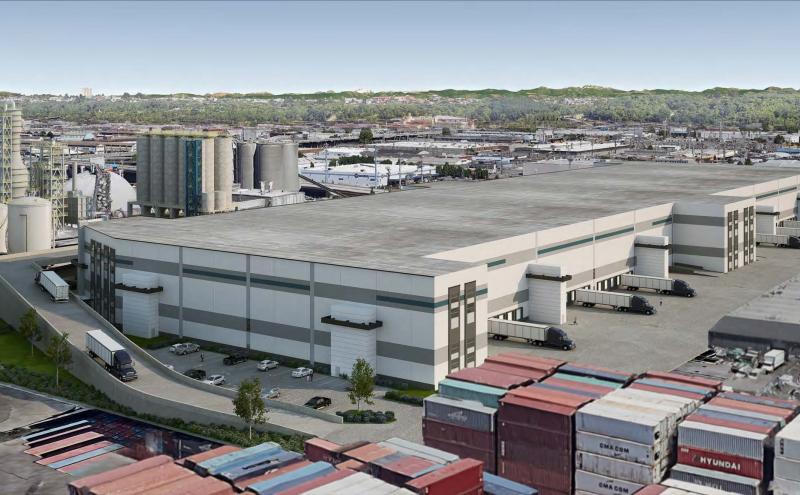 Rendering of Terminal 106 development.