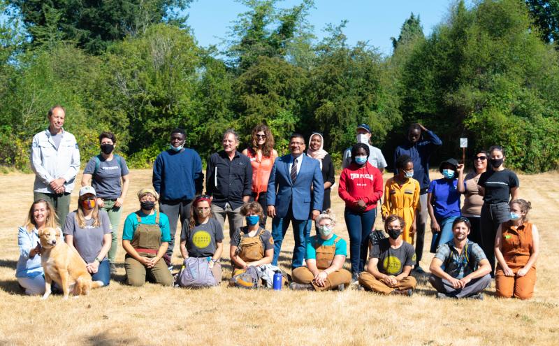 Port partners at Hilltop Park restoration event