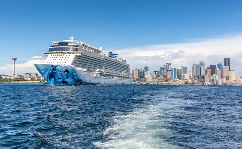 Bliss cruise ship in Seattle