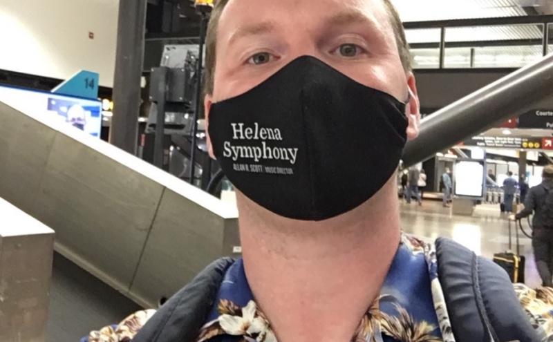 A selfie of Ryan Fox while at SEA Airport