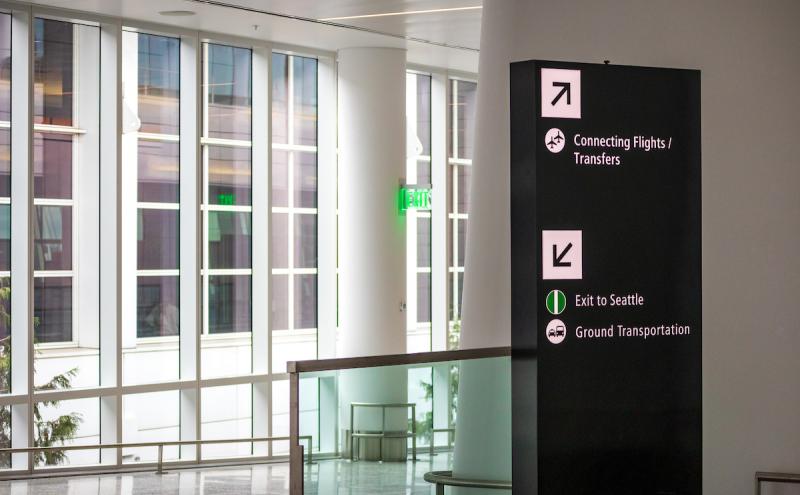 Sign to Connect or Exit in the IAF