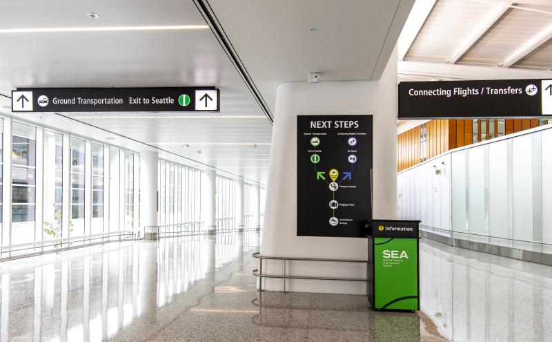 Sign to Connect or Exit in the IAF