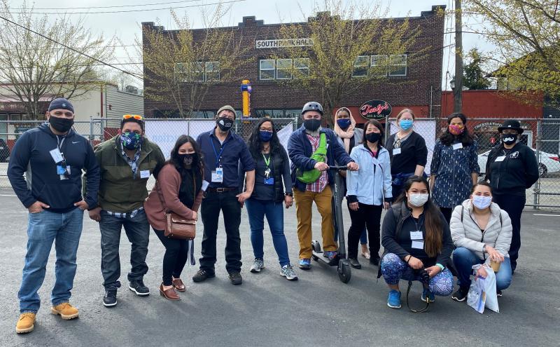 Duwamish River Community Hub Parking Lot is available for outdoor events